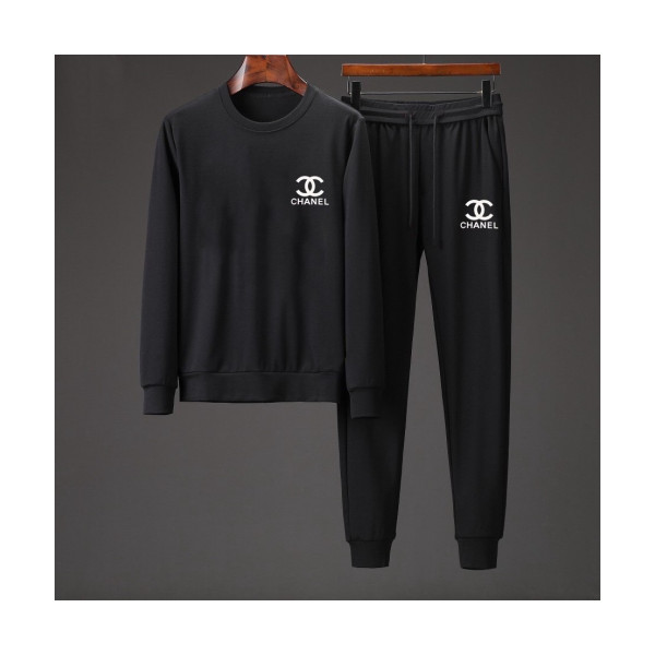 ✨[샤넬]Chanel 2020 Mens Coco Cotton Training Clothes&Pans - 샤넬 2020 남성 코코 코튼 트레이닝복&팬츠 Cnl0518x.Size(m - 5xl).블랙