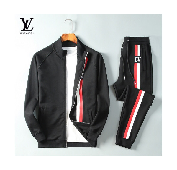 ✨[루이비통]Louis vuitton 2020 Mens Casual Logo Training Clothes&Pants - 루이비통 2020 남성 캐쥬얼 로고 트레이닝복&팬츠 Lou01542x.Size(m - 2xl).블랙