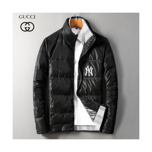 ✨[구찌]Gucci 2020 Mens Logo Casual Duck Down Padding - 구찌 2020 남성 로고 캐쥬얼 덕다운 패딩 Guc01991x.Size(m - 3xl).블랙