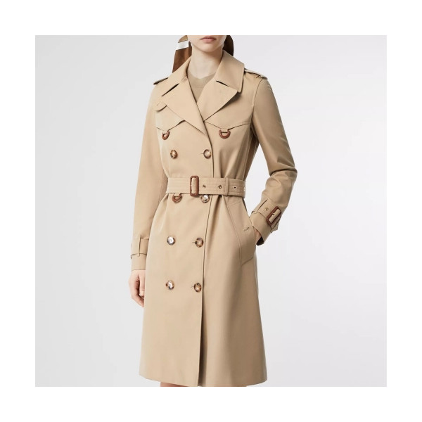 ✨[버버리]Burberry 2020 Womens Vintage Cotton Trench Coats - 버버리 2020 여성 빈티지 코튼 트렌치 코트 Bur01946x.Size(s - 2xl).베이지