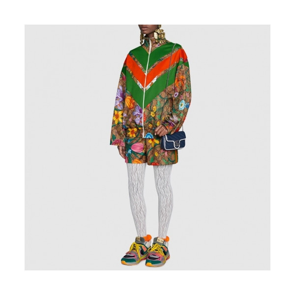 ✨[구찌]Gucci 2020 Womens Trendy Flower Short Pants - 구찌 2020 여성 트렌디 플라워 반바지 Guc02013x.Size(s - l).브라운