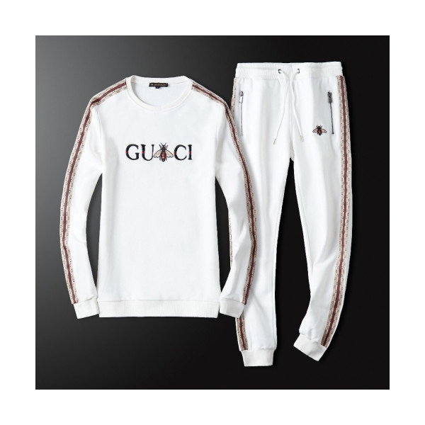 ✨[구찌]Gucci 2020 Mens Logo Casual Training Clothes&Pants - 구찌 2020 남성 로고 캐쥬얼 트레이닝복&팬츠 Guc02041x.Size(m - 4xl).화이트