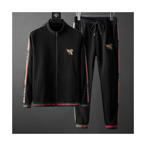 ✨[구찌]Gucci 2020 Mens Logo Casual Training Clothes&Pants - 구찌 2020 남성 로고 캐쥬얼 트레이닝복&팬츠 Guc02042x.Size(m - 4xl).블랙