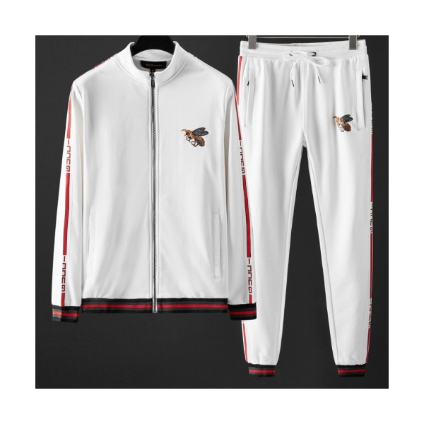 ✨[구찌]Gucci 2020 Mens Logo Casual Training Clothes&Pants - 구찌 2020 남성 로고 캐쥬얼 트레이닝복&팬츠 Guc02043x.Size(m - 4xl).화이트