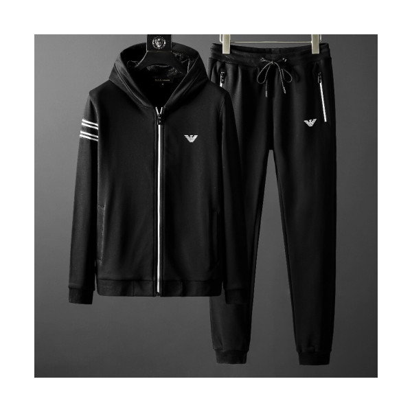 ✨[알마니]Emporio Armani 2020 Mens Cotton Training Clothes&Pants - 알마니 2020 남성 코튼 트레이닝복&팬츠 Arm0581x.Size(m - 4xl).블랙