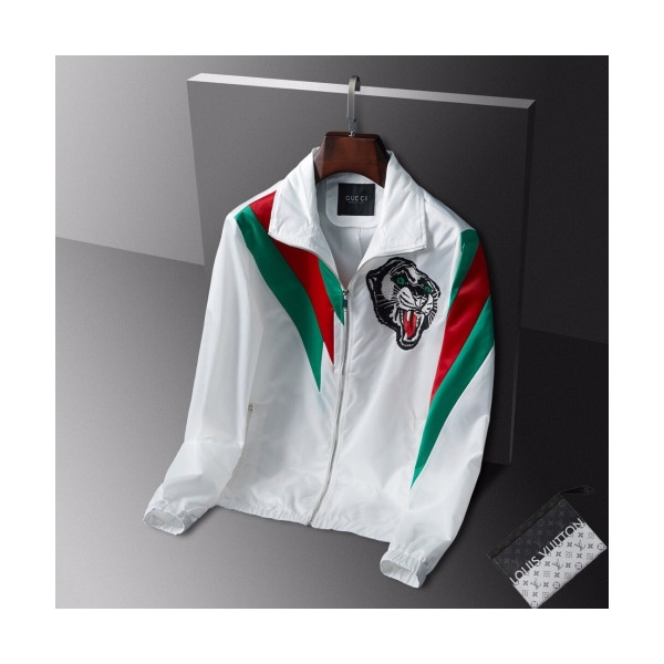 ✨[구찌]Gucci 2020 Mens Logo Casual Jackets - 구찌 2020 남성 로고 캐쥬얼 자켓 Guc02049x.Size(m - 3xl).화이트
