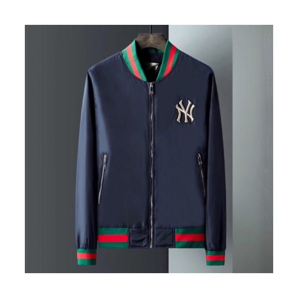 ✨[구찌]Gucci 2020 Mens Logo Casual Jackets - 구찌 2020 남성 로고 캐쥬얼 자켓 Guc02071x.Size(m - 2xl).네이비