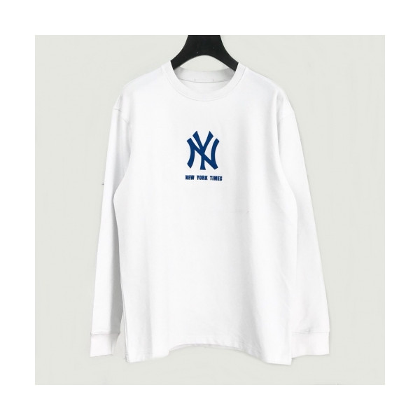 ✨[구찌]Gucci 2020 Mens Logo Cotton Crew-neck Tshirts - 구찌 2020 남성 로고 코튼 크루넥 긴팔티 Guc02114x.Size(s - xl).화이트