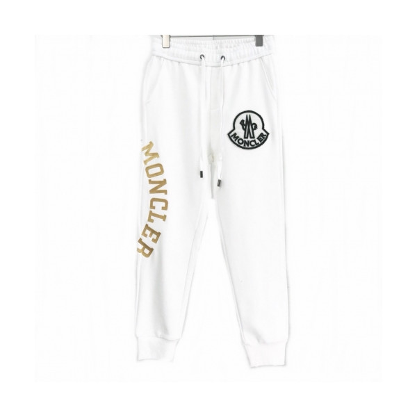 ✨[몽클레어]Moncler 2020 Mens Casual Logo Training Pants - 몽클레어 2020 남성 캐쥬얼 로고 트레이닝 팬츠 Moc01512x.Size(m - 3xl).화이트