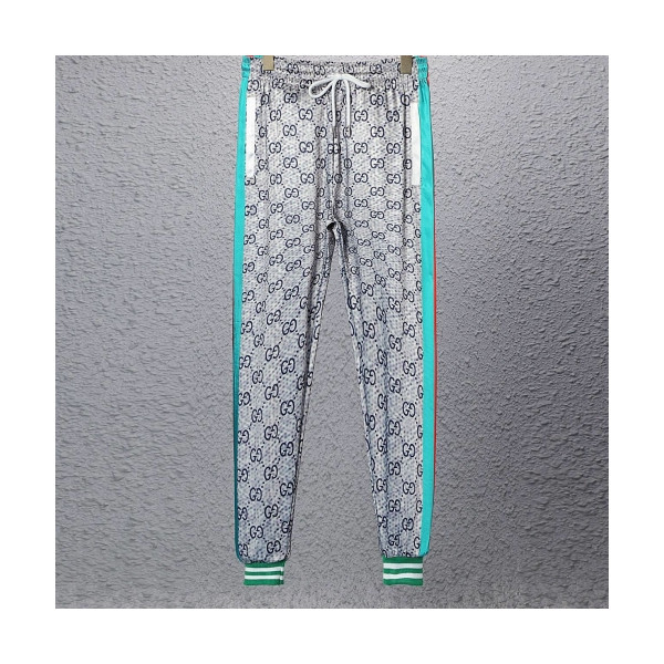 ✨[구찌]Gucci 2020 Mens Casual Logo Training Pants - 구찌 2020 남성 캐쥬얼 로고 트레이닝 팬츠 Guc02232x.Size(m - 3xl).그레이