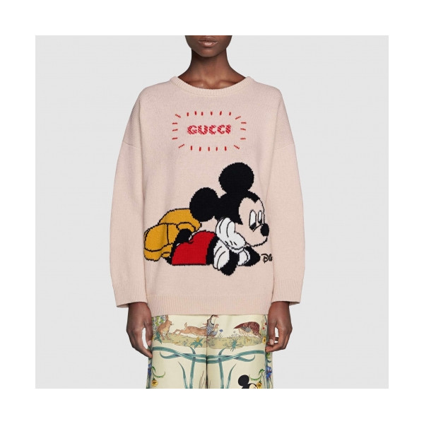 ✨[구찌]Gucci 2020 Womens Casual Crew-neck Wool Sweaters - 구찌 2020 여성 캐쥬얼 크루넥 울 스웨터 Guc02348x.Size(s - l).아이보리