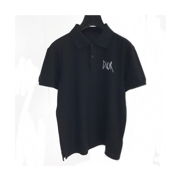 ✨[디올]Dior 2020 Mens Logo Polo Cotton Short Sleeved Tshirts - 디올 2020 남성 로고 폴로 코튼 반팔티 Dio0577x.Size(m - 2xl).블랙
