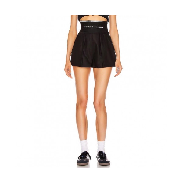 ✨[알렉산더왕]Alexander wang 2020 Womens Modern Cotton Short Pants - 알렉산더왕 2020 여성 모던 코튼 반바지 Ale0081x.Size(s - l).2컬러(블랙/화이트)