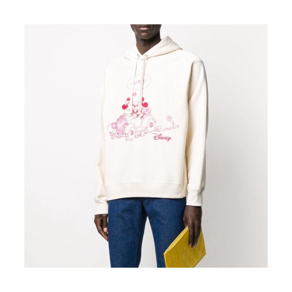 ✨[구찌]Gucci 2020 Mm/Wm Big Logo Casual Cotton HoodT - 구찌 2020 남자 빅로고 캐쥬얼 코튼 기모 후드티 Guc02646x.Size(xs - xl).아이보리