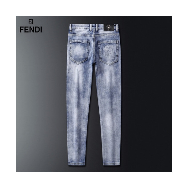 ✨[매장판]Fendi 2020 Mens Classic Denim Jeans - 펜디 2020 남성 클래식 데님 청바지 Fen0665x.Size(29 - 40).블루