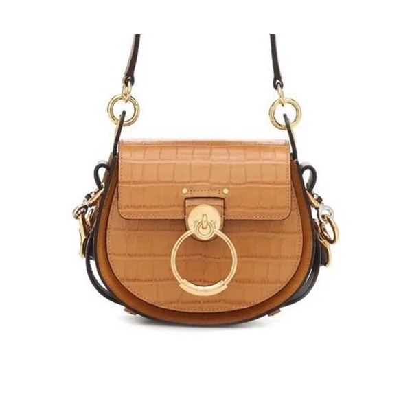 ✨Chole 2020 Tess Leather Shoulder Bag, 20.5cm - 끌로에 2020 테스 레더 숄더백,CLB0186,20.5cm,카멜