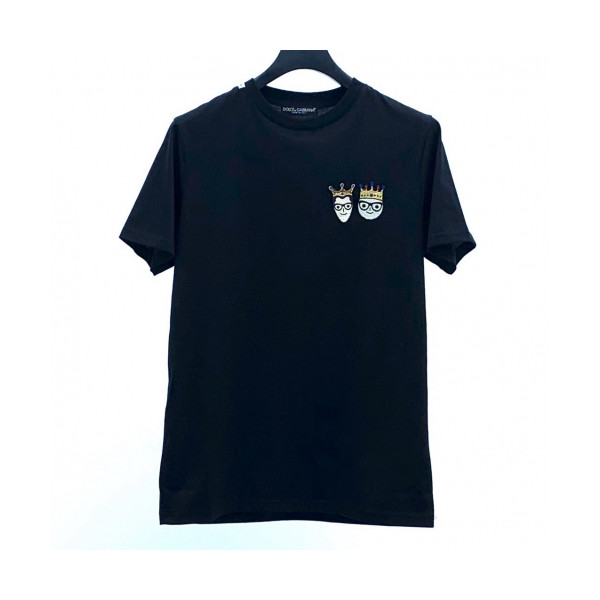 ✨[돌체앤가바나]Dolce&Gabbana 2020 Mens Logo Silket Short Sleeved Tshirts - 돌체앤가바나 2020 남성 로고 실켓 반팔티 Dol0286x.Size(m - 3xl).블랙