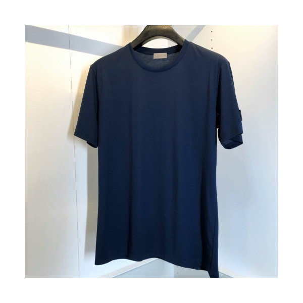 ✨[디올]Dior 2020 Mens Casual Crew-neck Short Sleeved Tshirts - 디올 2020 남성 캐쥬얼 크루넥 반팔티 Dio0643x.Size(m - 3xl).네이비