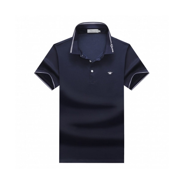 ✨[디올]Dior 2020 Mens Business Short Sleeved Polo Tshirts - 디올 2020 남성 비지니스 폴로 코튼 반팔티 Dio0653x.Size(m - 3xl).네이비