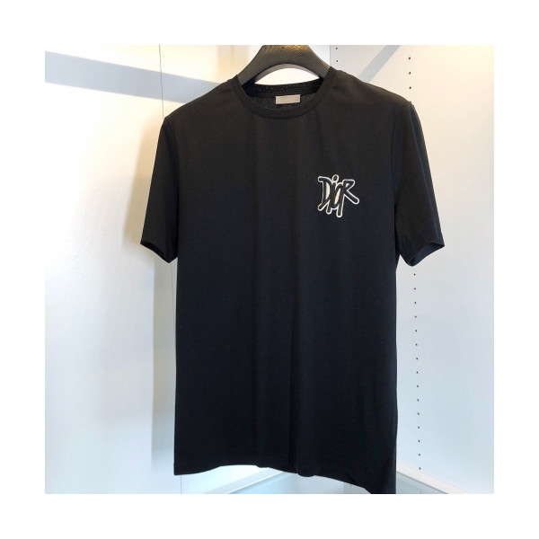 ✨[디올]Dior 2020 Mens Casual Crew-neck Short Sleeved Tshirts - 디올 2020 남성 캐쥬얼 크루넥 반팔티 Dio0664x.Size(m - 3xl).블랙
