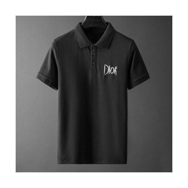 ✨[디올]Dior 2020 Mens Casual Short Sleeved Polo Tshirts - 디올 2020 남성 캐쥬얼 폴로 반팔티 Dio0695x.Size(m - 2xl).블랙