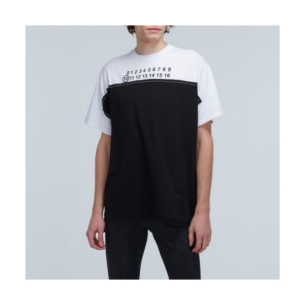 ✨[메종 마르지엘라]Maison margiela 2020 Mens Deserve Printing Cotton Short Sleeved Tshirts - 메종 마르지엘라 2020 남성 프린팅 코튼 반팔티 Mai0019x.Size(m - 2xl).블랙