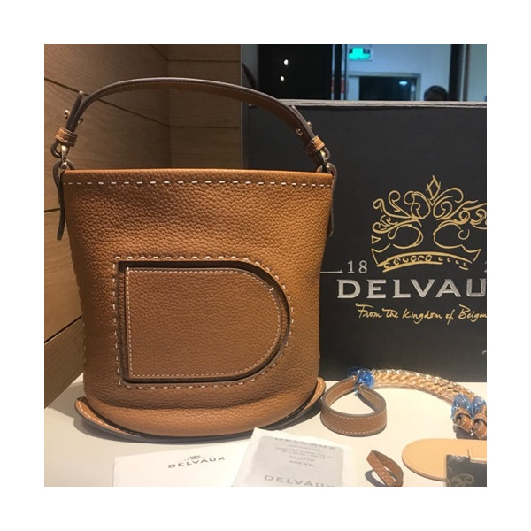 ✨Delvaux 2020 Pin Leather Shoulder Bag,20cm - 델보 2020 핀 레더 숄더백,DVB0342,20cm .카멜
