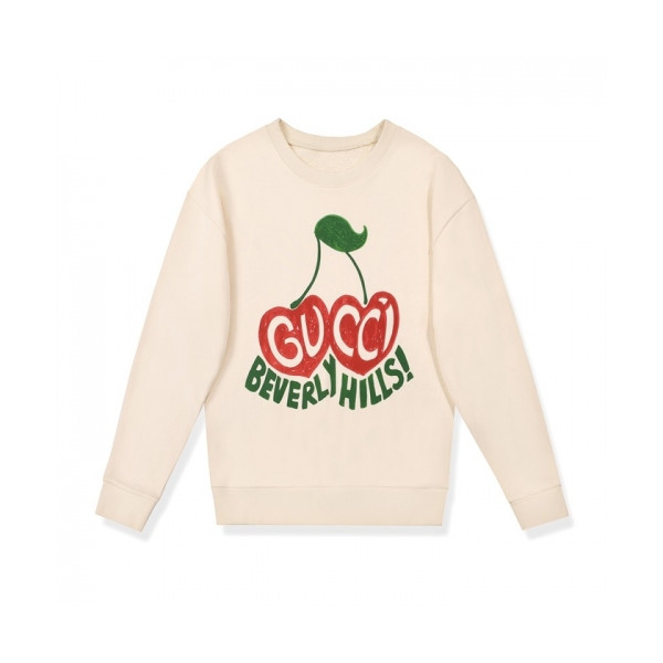 ✨[구찌]Gucci 2020 Mm/Wm Logo Crew-neck Cotton Oversize Tshirts - 구찌 2020 남자 로고 코튼 크루넥 코튼 오버사이즈 긴팔티 Guc02880x.Size(s - l).아이보리
