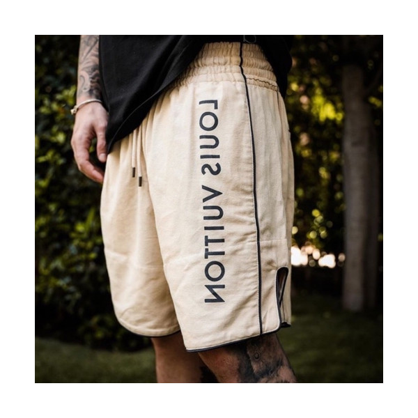 ✨[루이비통]Louis vuitton 2020 Mens Casual Half Pants - 루이비통 2020 남성 캐쥬얼 반바지 Lou02043x.Size(xs - l).베이지