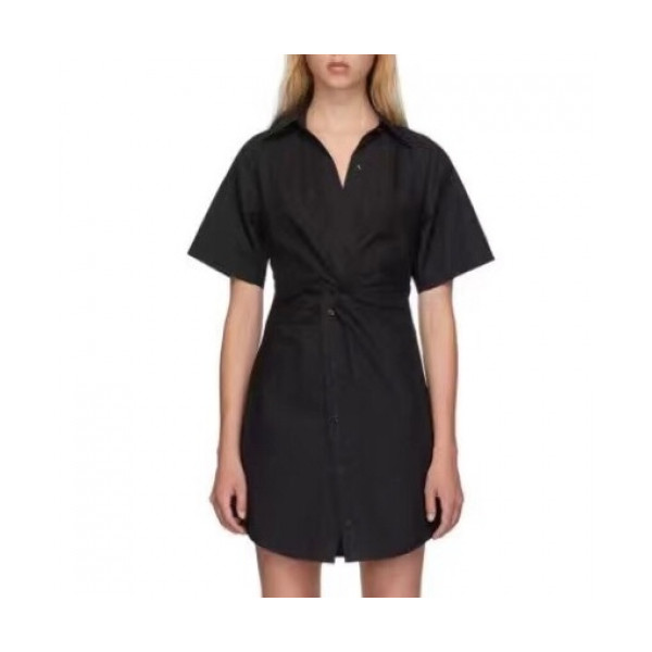 ✨[알렉산더왕]Alexander wang 2020 Ladies Trendy One-pieces - 알렉산더왕 2020 여성 트렌디 원피스 Ale0127x.Size(s - l).블랙