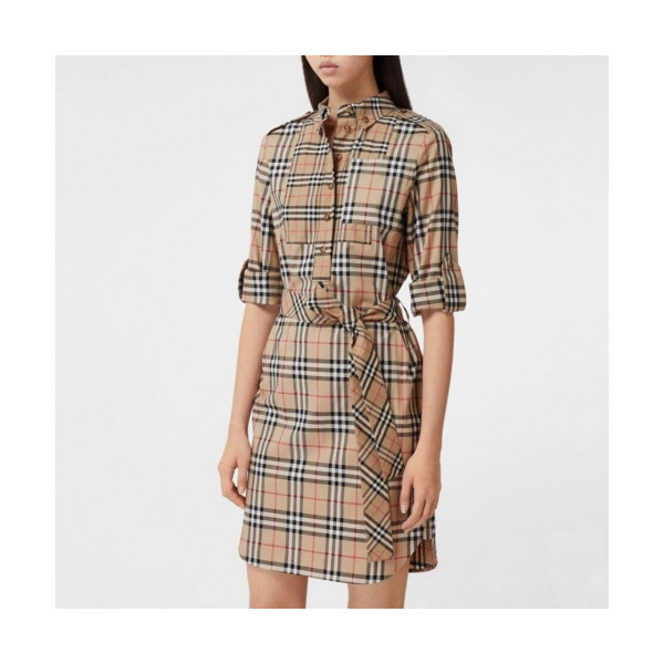 ✨Burberry Ladies Trendy Ribbon One-piece - 버버리 여성 트렌디 리본 원피스 - bur2819x