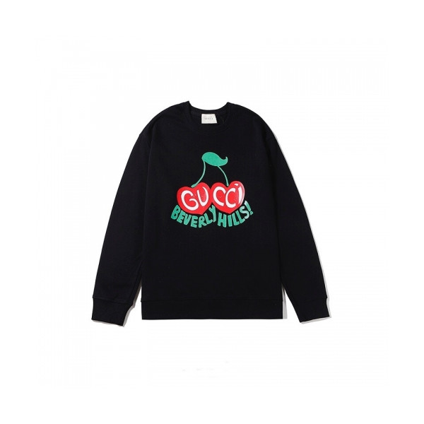 ✨[구찌]Gucci 2020 Mm/Wm Logo Crew-neck Cotton Oversize Tshirts - 구찌 2020 남자 로고 코튼 크루넥 코튼 오버사이즈 긴팔티 Guc02943x.Size(s - 2xl).블랙