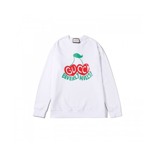 ✨[구찌]Gucci 2020 Mm/Wm Logo Crew-neck Cotton Oversize Tshirts - 구찌 2020 남자 로고 코튼 크루넥 코튼 오버사이즈 긴팔티 Guc02944x.Size(s - 2xl).화이트