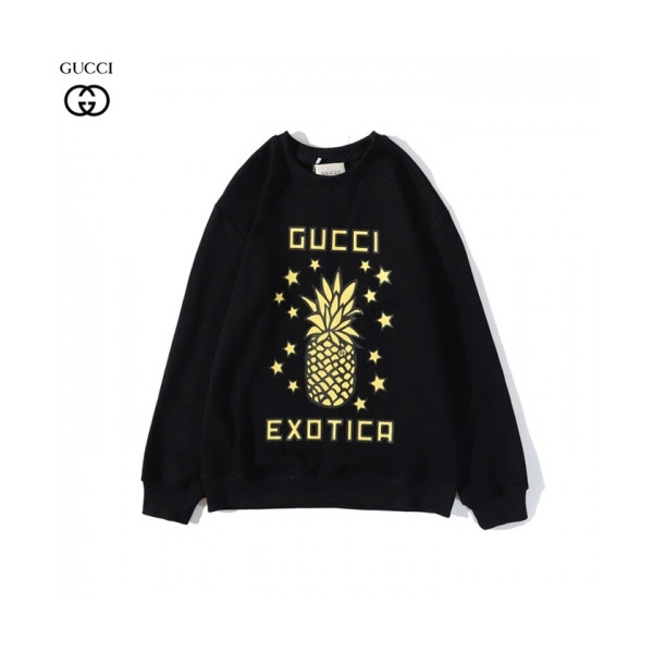 ✨[구찌]Gucci 2020 Mm/Wm Logo Crew-neck Cotton Tshirts - 구찌 2020 남/녀 로고 코튼 크루넥 코튼 긴팔티 Guc02980x.Size(m - 2xl).블랙
