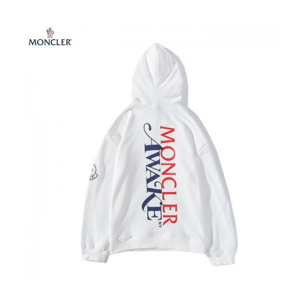 ✨[몽클레어]Moncler 2020 Mens Logo Casual Cotton Hoodie - 몽클레어 2020 남성 로고 캐쥬얼 코튼 후디 Moc01821x.Size(m - 2xl).화이트