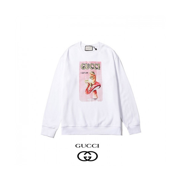 ✨[구찌]Gucci 2020 Mm/Wm Logo Crew-neck Cotton Tshirts - 구찌 2020 남/녀 로고 코튼 크루넥 코튼 긴팔티 Guc02983x.Size(s - 2xl).화이트