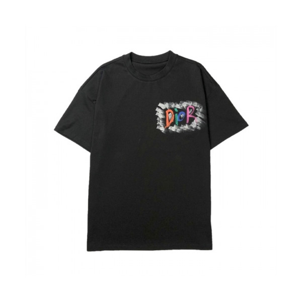 ✨[디올]Dior 2020 Mens Casual Crew-neck Short Sleeved Tshirts - 디올 2020 남성 캐쥬얼 크루넥 반팔티 Dio0780x.Size(s - 2xl).블랙