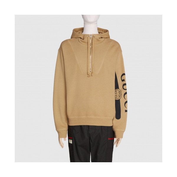 ✨[구찌]Gucci 2020 Mm/Wm Big Logo Casual Cotton HoodT - 구찌 2020 남자 빅로고 캐쥬얼 코튼 후드티 Guc02994x.Size(s - 2xl).카멜