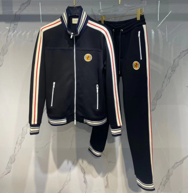 ✨[구찌]Gucci 2023 Mens Logo Casual Cotton Clothes&Pants - 구찌 2023 남성 로고 캐쥬얼 코튼 트레이닝복&팬츠 Guc01964x.Size(m - 3xl).블랙