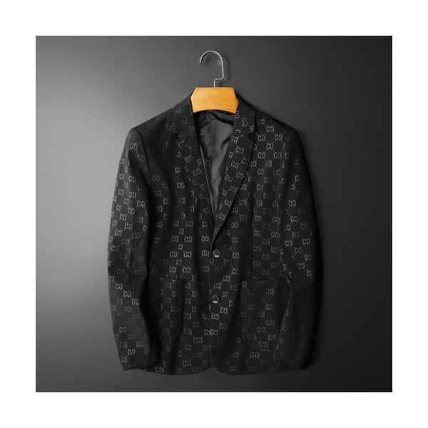 ✨[구찌]Gucci 2020 Mens Casual Logo Suit Jackets - 구찌 2020 남성 캐쥬얼 로고 슈트 자켓 Guc03025x.Size(m - 3xl).블랙