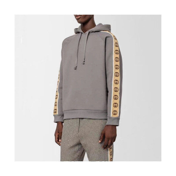 ✨[구찌]Gucci 2020 Mm/Wm Big Logo Casual Cotton Hoodie - 구찌 2020 남자 빅로고 캐쥬얼 코튼 기모 후디 Guc03030x.Size(xs - l).그레이