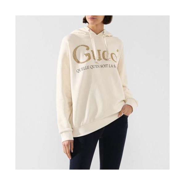 ✨[구찌]Gucci 2020 Mm/Wm Big Logo Casual Cotton Hoodie - 구찌 2020 남자 빅로고 캐쥬얼 코튼 기모 후드티 Guc03037x.Size(s - l).아이보리