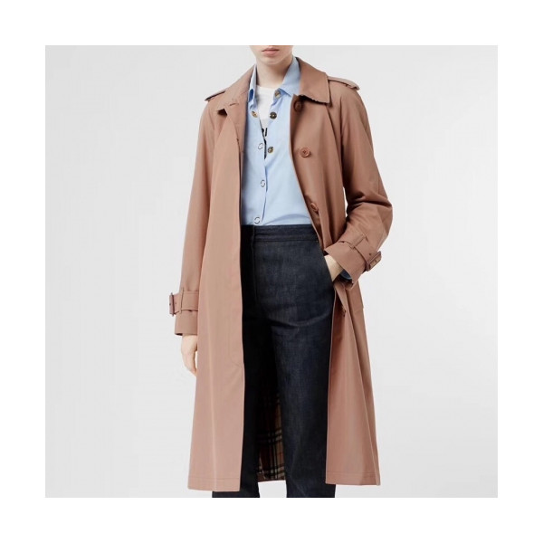 ✨[버버리]Burberry 2020 Womens Vintage Cotton Trench Coats - 버버리 2020 여성 빈티지 코튼 트렌치 코트 Bur02966x.Size(s - 2xl).브라운