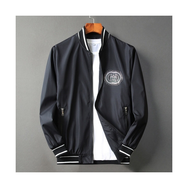 ✨[구찌]Gucci 2020 Mens Logo Casual Jackets - 구찌 2020 남성 로고 캐쥬얼 양면 자켓 Guc03046x.Size(m - 3xl).블랙