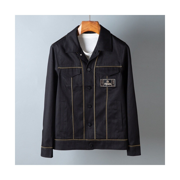 ✨[펜디]Fendi 2020 Mens Eyes Fail Casual Jackets - 펜디 2020 남성 몬스터 캐쥬얼 자켓 Fen0814x.Size(m - 3xl).블랙