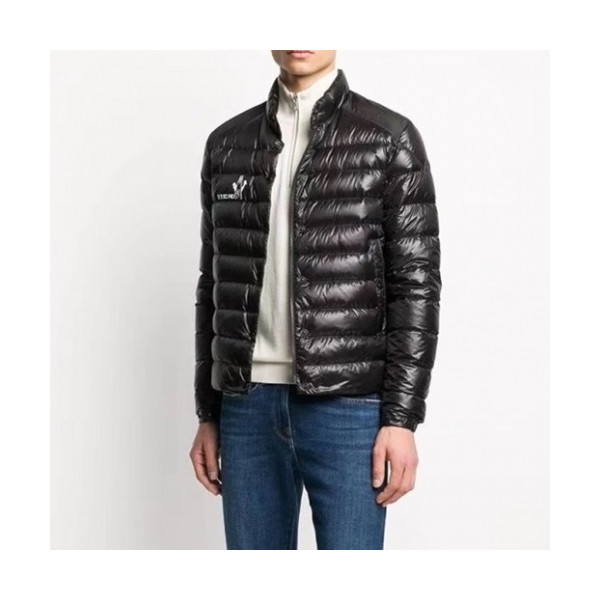 ✨[몽클레어]Moncler 2020 Mens Patch Logo Modern Duck Down Padding - 몽클레어 2020 남성 패치 로고 모던 덕다운 패딩 Moc01886x.Size(s - 2xl).블랙