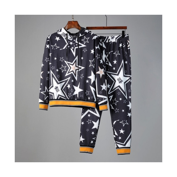 ✨[돌체앤가바나]Dolce&Gabbana 2020 Mens Casual Training Clothes&Pants - 돌체앤가바나 2020 남성 캐쥬얼 트레이닝복&팬츠 Dol0271x.Size(m - 3xl).블랙