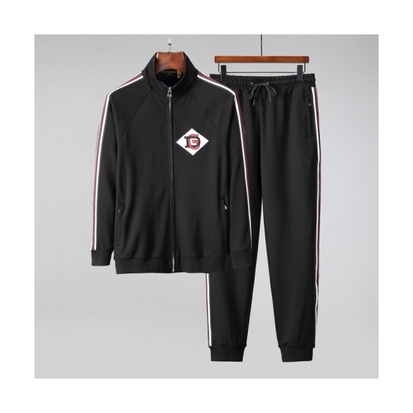 ✨[돌체앤가바나]Dolce&Gabbana 2020 Mens Casual Training Clothes&Pants - 돌체앤가바나 2020 남성 캐쥬얼 트레이닝복&팬츠 Dol0273x.Size(m - 3xl).블랙
