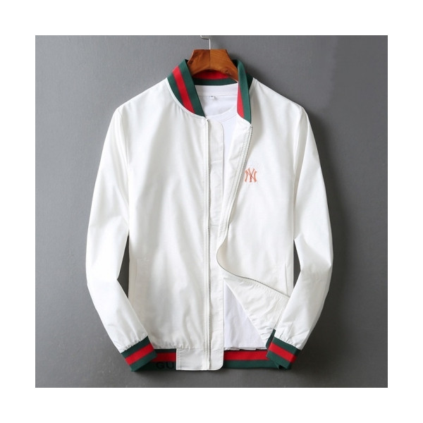✨[구찌]Gucci 2020 Mens Logo Casual Jackets - 구찌 2020 남성 로고 캐쥬얼 양면 자켓 Guc03098x.Size(m - 3xl).화이트
