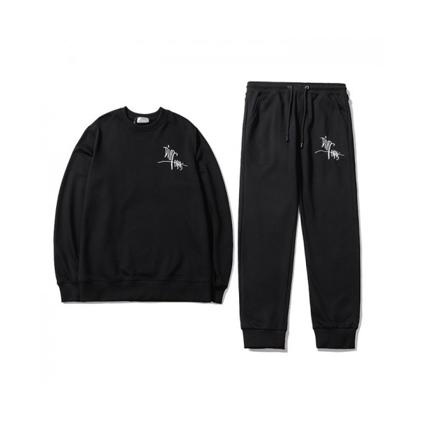 ✨[디올]Dior 2020 Mens Logo Casual Cotton Training Clothes&Pants - 디올 2020 남성 로고 캐쥬얼 코튼 트레이닝복&팬츠 Dio0885x.Size(m - 3xl).블랙